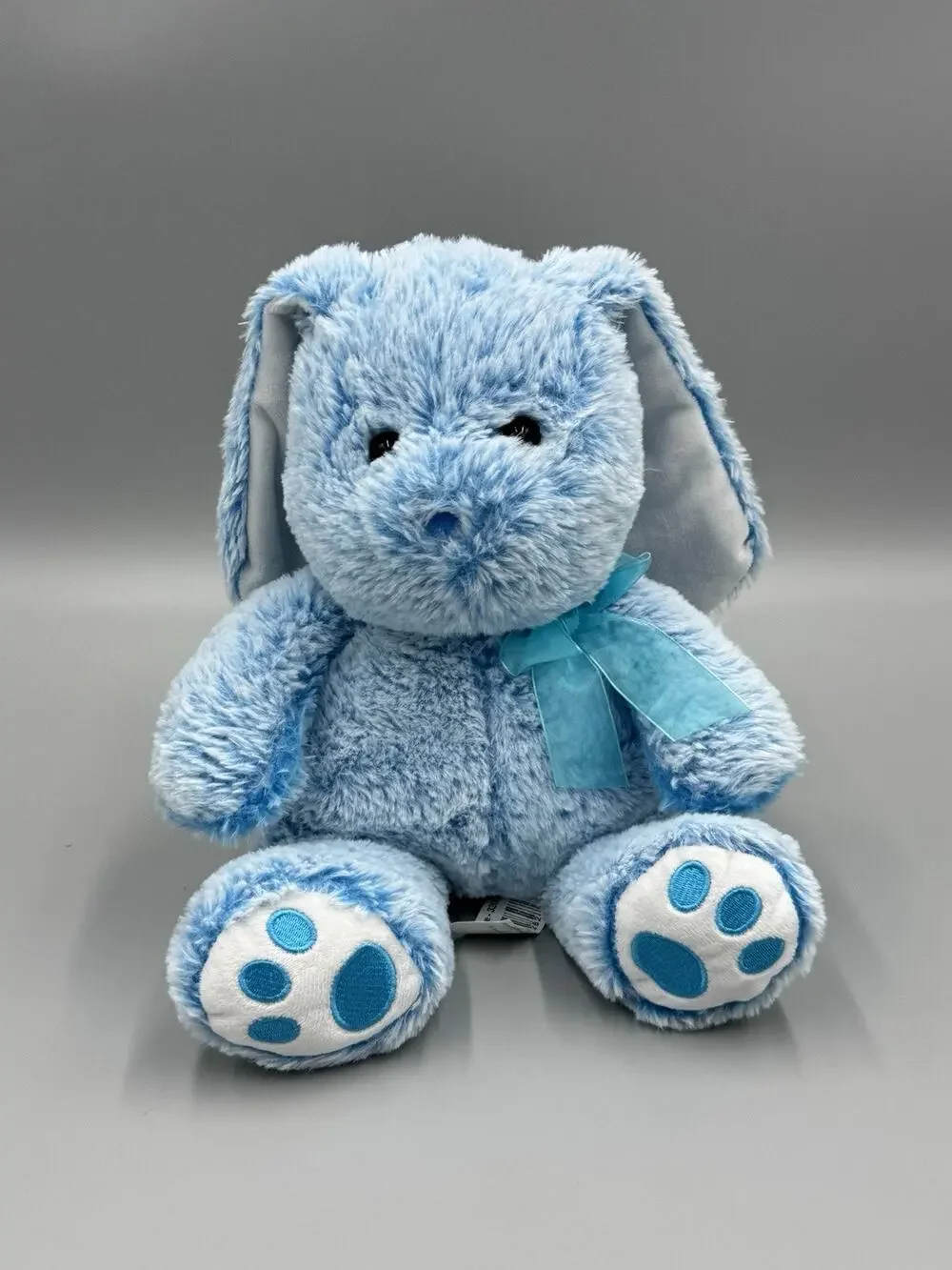 Walmart Frosted Blue Bunny Rabbit Plush 10” Stuffed Animal